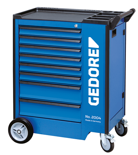 Gedore 2657708 Tool trolley with 207-piece tool assortment 1500 ES-02-2004