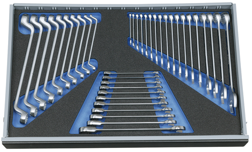 Gedore 2016265 Combination spanner set in 4/4 CT tool module, 39 pcs 2005 CT4-2-7