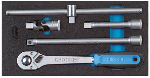 Gedore 2309106 Accessories for socket wrenches 1/2" in 1/3 Check-Tool module 1500 CT1-1993 T