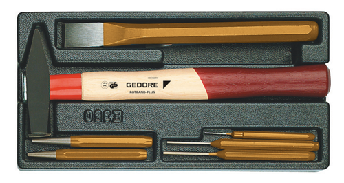 Gedore 6613760 Chisel set in 1/3 ES tool module 1500 ES-350
