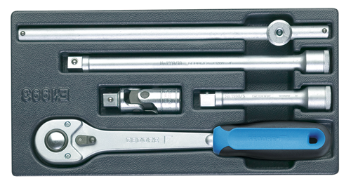 Gedore 6626740 Accessories for socket wrenches 1/2" in 1/3 ES tool module 1500 ES-1993 T