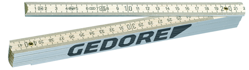 Gedore 1837087 Folding rule 2 m 4533-2