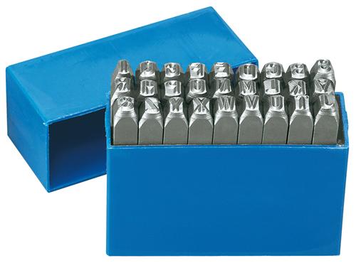 Gedore 8605220 Letter punch set 27 pieces 2201-6