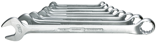 Gedore 6013300 Combination spanner set 8 pcs 3/8-1" 1 B-08 A