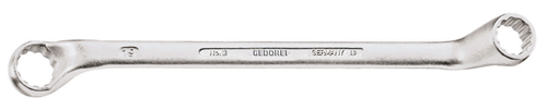 Gedore 6025660 Double ended ring spanner offset 16x18 mm 2 16x18