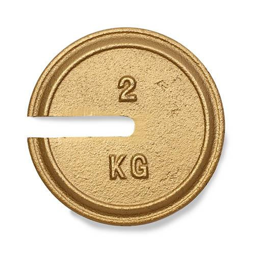 OHAUS 30391679 Weight 2P CI Slot 2kg CLF Accrd TR