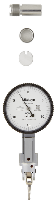 Mitutoyo 513-302-10E,"Dial TI, Basic Set, 0.03", 0.0005" Grad