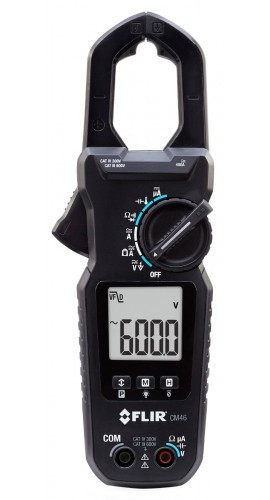 FLIR CM46 FLIR 400A AC/DC Digital TRMS Clamp Meter with Type K
