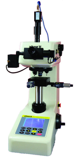 Phase II 900-392E NEW! Micro Vickers Hardness Tester w/Auto Turret &Man. Software