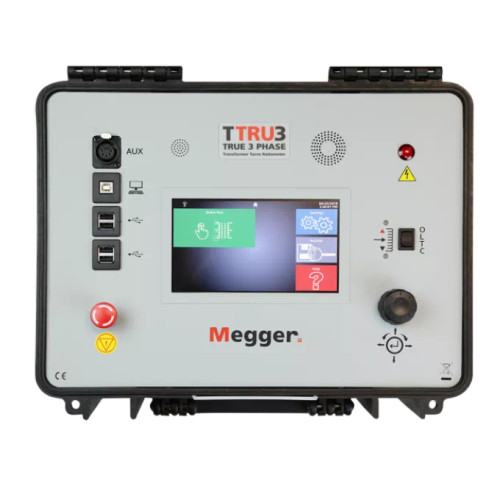 Megger TTRU3 True three-phase transformer turns ratio tester