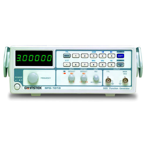 GW   Instek   SFG-1013 DDS Function Generator with Voltage and 6 Digit LED Display, 0.1Hz to 3MHz Frequency