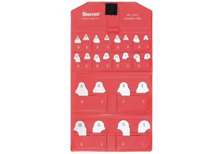 Starrett S167CZ RADIUS GAGE SET- 1/32"-17/64" & 9/32"-1/2"- W/O HOLDER