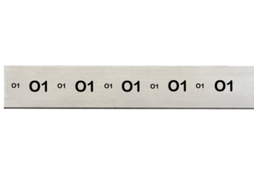 Starrett 53987 3/32" Thickness 5" Width 18 01 FLAT STOCK" Length