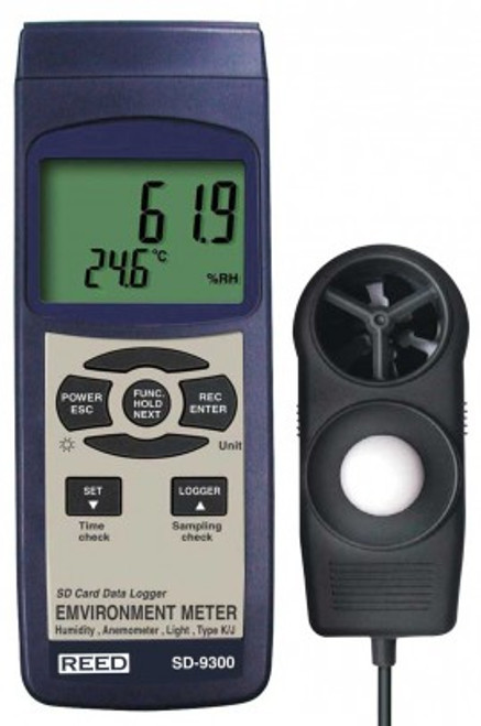 REED Instruments SD-9300 MULTIFUNCTION METER, DATA LOGGER