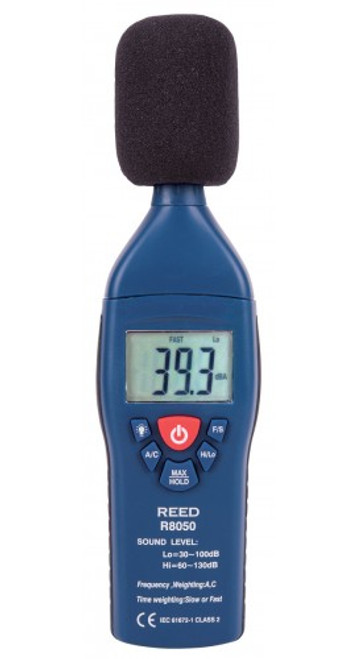 REED Instruments R8050-NIST Sound Level Meter W/NIST CERT