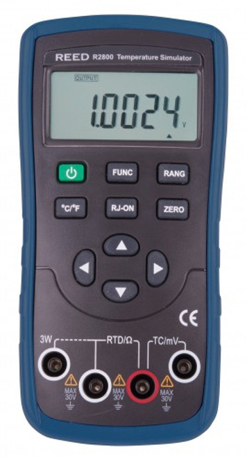 REED Instruments R2800-NIST SIMULATOR, TEMPERATURE W/NIST CERT