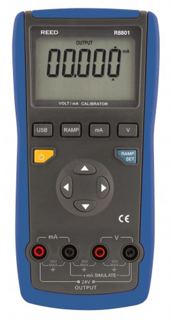 REED Instruments R8801-NIST VOLTAGE/CURRENT CALIBRATOR W/NIST CERT