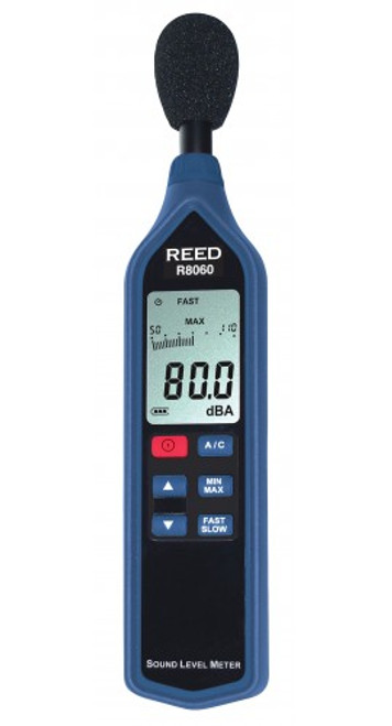 REED Instruments R8060 SOUND LEVEL METER, BARGRAPH