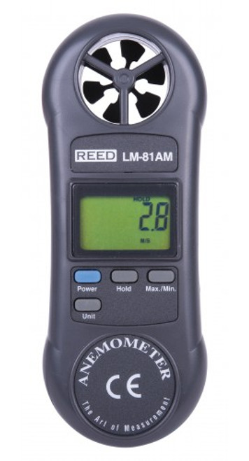 REED Instruments LM-81AM ANEMOMETER