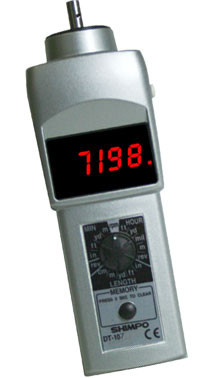 Shimpo DT-107A-S12 (LED) Hand-Held Contact Tachometer