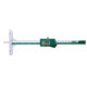 INSIZE 1148-200 ELECTRONIC DEPTH GAGE WITH ROUND DEPTH BAR, 0-8"/0-200mm