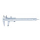 Insize 1205-3002E Vernier Caliper, 0-12"/0-300Mm, Graduation .001"/0.02Mm