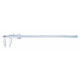 Insize 1211-12 Vernier Caliper, 0-12", Graduation .001"