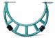 Insize 3206-24 Outside Micrometer With Interchangeable Anvils, 20-24", Graduation .001"
