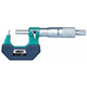 Insize 3261-2 Cylindrical Anvil Tube Micrometer, 1-2", Graduation .0001", Type A