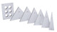 INSIZE 4109-7A ANGLE GAGE BLOCK SET, 7pcs/set