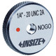 Insize 4121-3C2N American Standard Thread Ring Gage, No Go, 3/8-24Unf