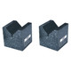 Insize 6897-2 Granite V-Block Set, 3.9X2.0X2.8", Pair