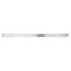 Insize 7110-600 Steel Rule, 24"/600Mm, Graduation 1/64", 1/32", 1/16", 0.5Mm, 1Mm