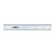 Insize 7126-6 Rigid Rule, 6", 1/64" And 1/32" On Front Face, 1/16" And 1/8" On Back Face