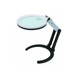 Insize 7512-1 Three Ways Magnifier With Illumination, Magnification 2X/4X