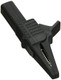 Cal Test CT3252-0 Insulated Alligator Clip, Ex-Large, IP2X, Black