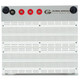 Global Specialties PB-60 Solderless Breadboard, 1680 Tie-points, w Transparent backplate