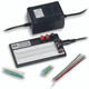 Global Specialties PRO-S-LAB Breadboard with External Power Supply & Jumper Wires