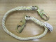 MSA 415108 Lanyard,Rope,4' Fixed, Nylon, 36C