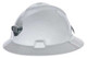 MSA 460069 Hat, V-Gard, Lb/Ch, Staz-On, White