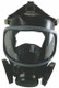 MSA 464500 Blank,Facepiece,Black,Med