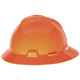 MSA 489360 Hat, V-Gard, Staz-On, Hi-Viz Orange
