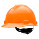 MSA 489368 Cap,V-Gd.W/Ratchet Susp.,Sm,Hi-Viz Org