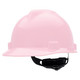 MSA 495862 Cap, V-Gard, Fas-Trac, Std, Pink