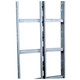 MSA 506390 Ladder/Rail Combination,Dyna-Glide,Galv