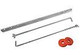MSA 818107 Kit,Retaining Bar,Ul Elt.
