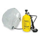 MSA 10008292 Respirator,Escape,Transaire 5,W/3Al Cyl