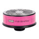 MSA 10010420 Cartridge, U-Filter, Round, P100, 6/Pkg