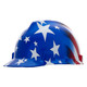 MSA 10052945 Cap, V-Gard, Fas-Trac, Usa Flag