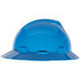 MSA 10058265 Hat,V-Gd,Blue,1-Touch W/Lmp Brkt&Crd Hld